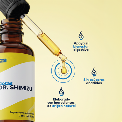 Gotas Dr. Shimizu – Suplemento para el bienestar digestivo | 50 ml
